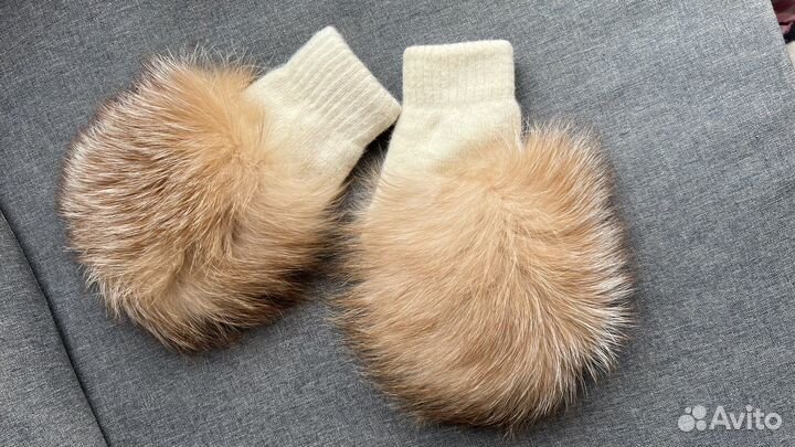 Варежки меховые