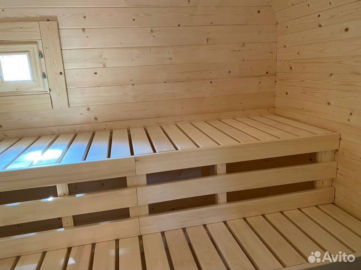 Баня Бочка Квадро