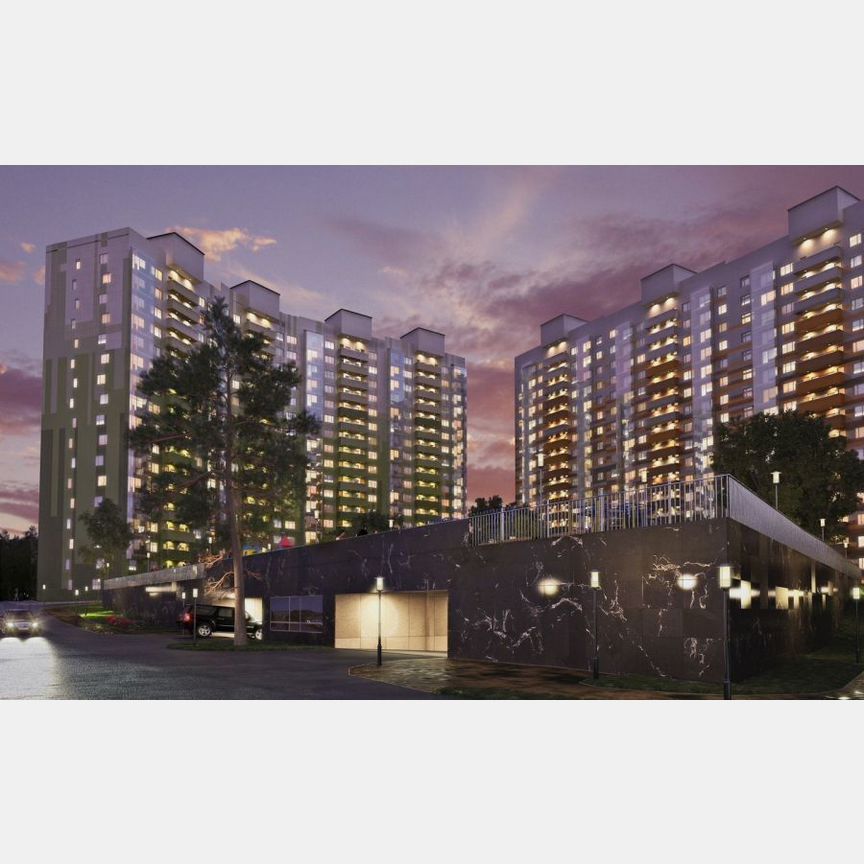 1-к. квартира, 41,5 м², 3/17 эт.