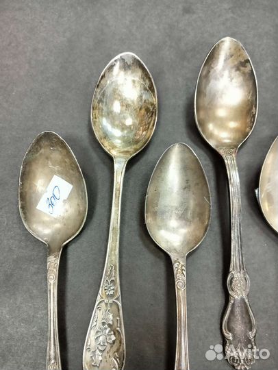 Ложки десертные СССР мельхиор