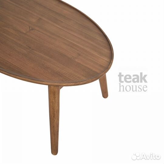 Стол журнальный из массива Тика East 75