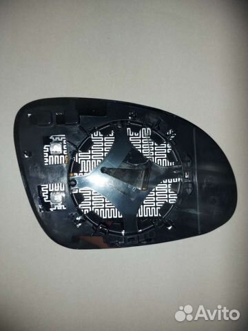 Стекло левого бокового зеркала Skoda,Vwagen