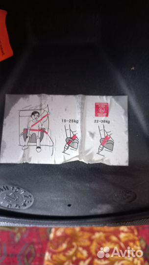 Детский авто бустер от 15 до 36 кг