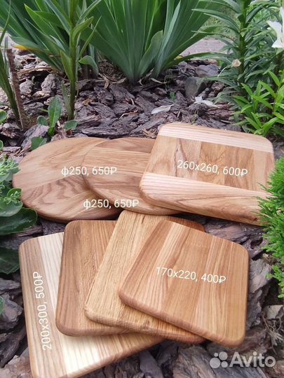 Кухонная утварь из дуба и ясеня