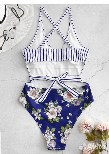 Купальник женский слитный 44