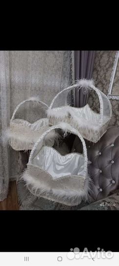 Корзины для свадьбы