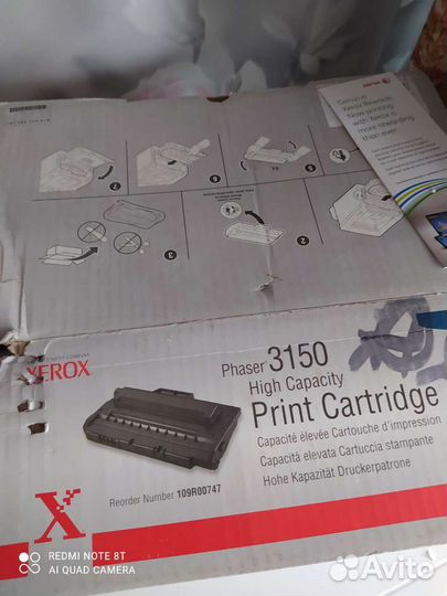 Картридж новый для принтеров Xerox
