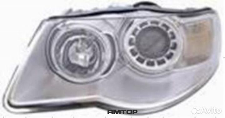 Depo 441-11C2lmld-EM Фара VW touareg 08-10 LH с эл