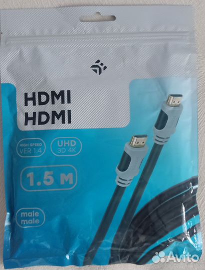 Кабель hdmi dexp 1.5 м модель STA-2013F015