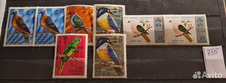 Марки **. фауна. Полные серии