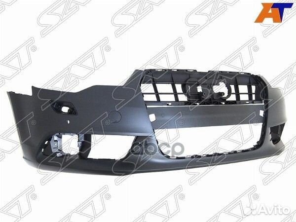 Бампер передний audi A6 11-14 под омыватели/сон