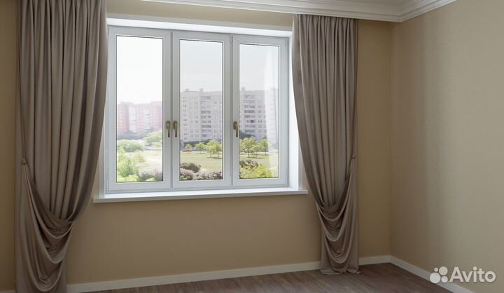 Пластиковые окна на заказ с установкой