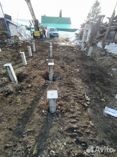 Жб, Железобетонные, Жби, Бетонные сваи / Фундамент