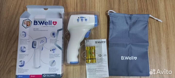 Термометр B.Well с рег.удостоверением