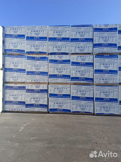 Газоблок, все размеры