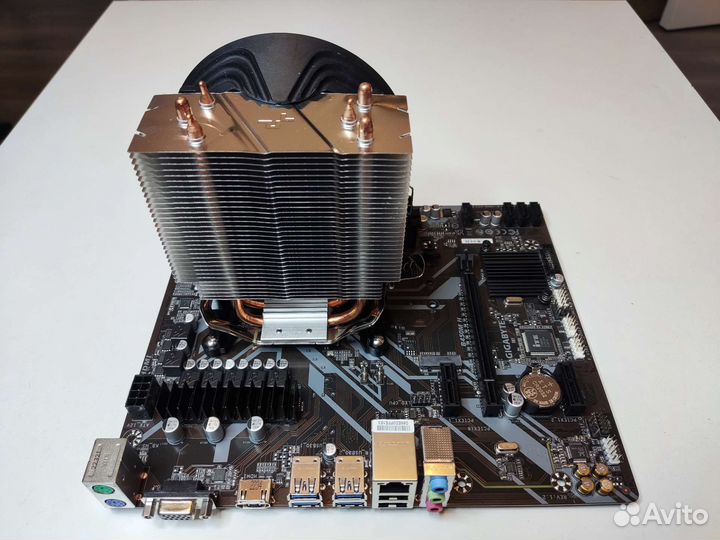 Комплект: Ryzen 5500, B450, 16Gb, кулер