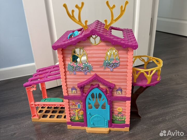 Enchantimals Домик Данессы Оленни FRH50, розовый