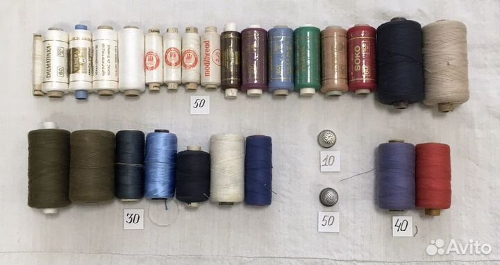 Нитки для шитья СССР