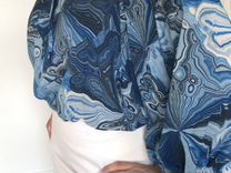 Блуза объемная из батиста La perla