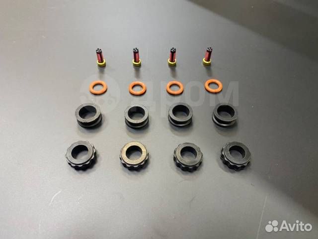 Комплект колечек топливной форсунки на 4 штуки