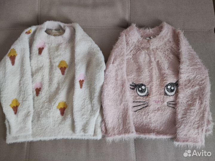 Пушитые свитера пакетом 110