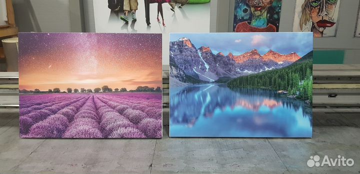 Широкоформатная уф печать