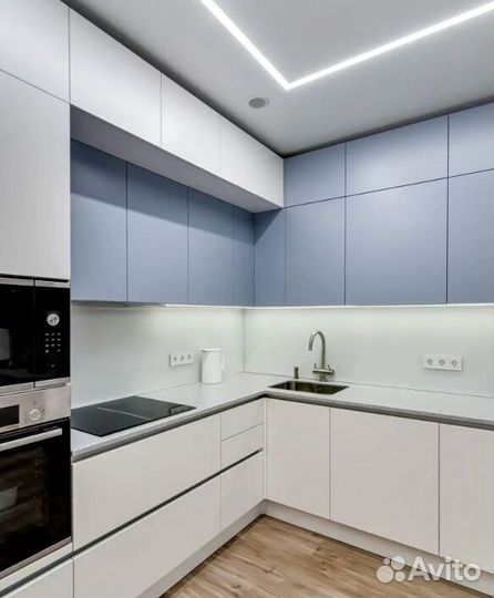 Кухонный гарнитур с бесплатным монтажом