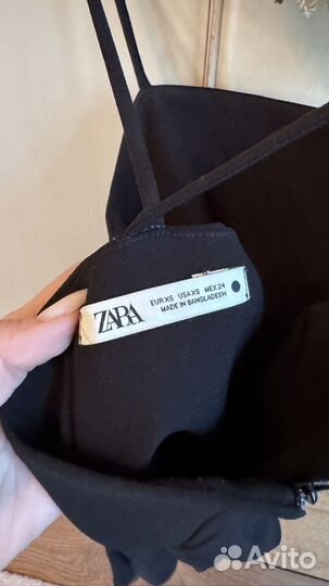 Мини платье Zara р.XS