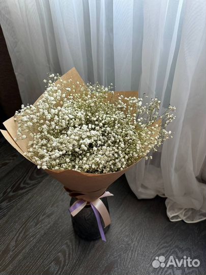 Букет из гипсофил