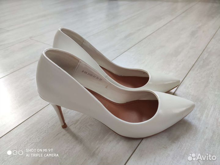 Свадебные туфли 39