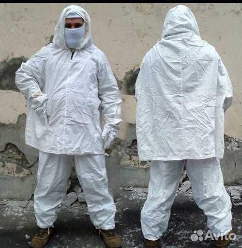 Маскхалат белый