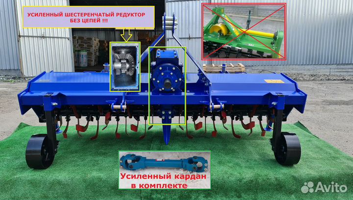 Почвофреза ВАШ ТРАКТОР ФН-220, 2023
