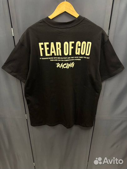 Футболка Essentials fear of god (новинка)oversize