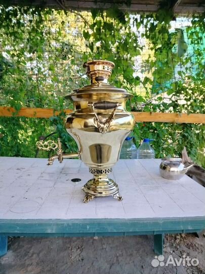 Самовар на дровах