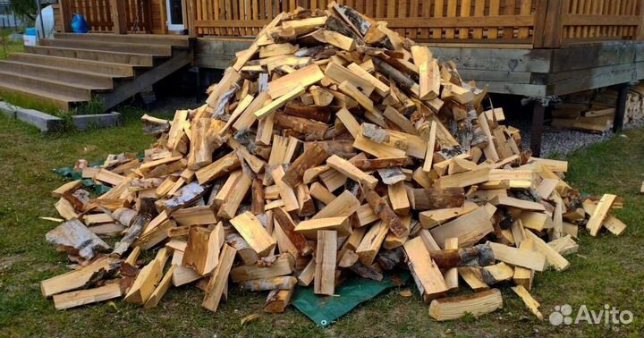 Дрова Березовые от производителя навалом в Выборге