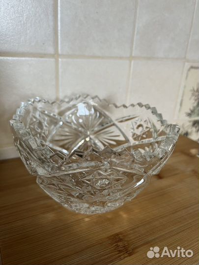 Ваза хрустальная СССР 400мл