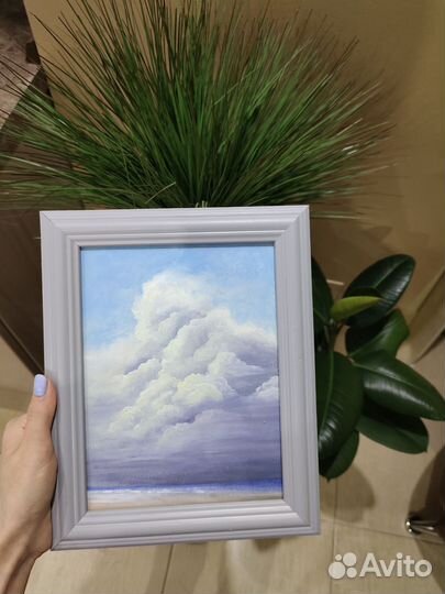 Картина маслом в раме