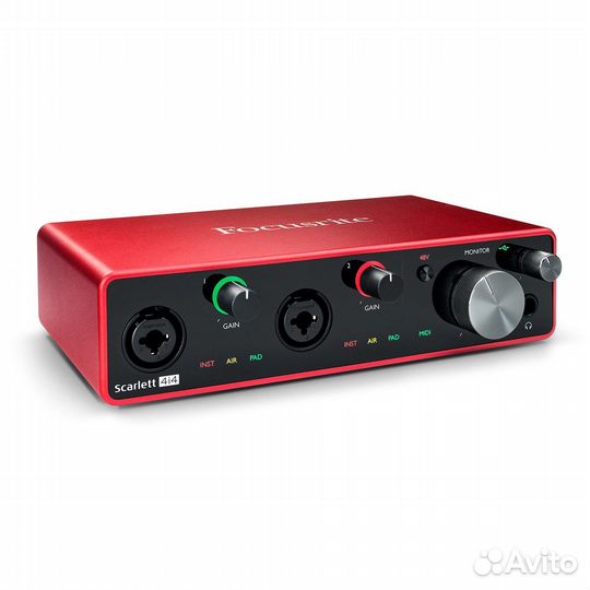 Звуковая карта focusrite Scarlett 4i4 3rd Gen