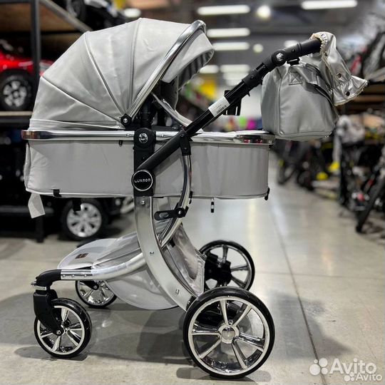 Коляска Luxmom 608 2в1 и 3в1 новая