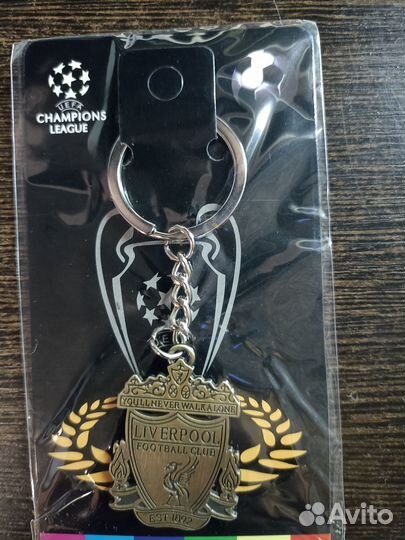 Брелок для ключей металлические футбольных клубов