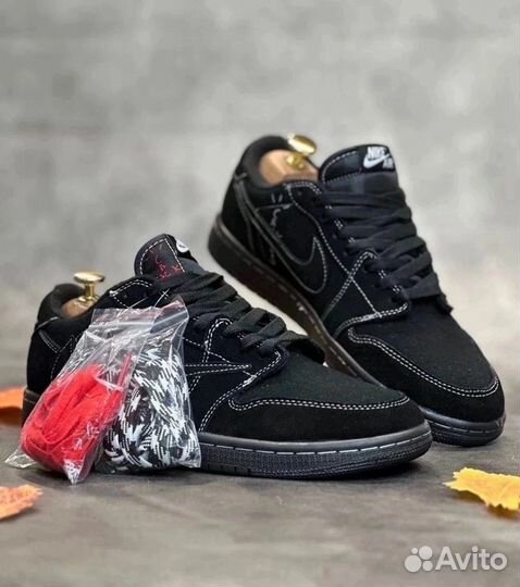 Кроссовки Nike Air Jordan 1 Low x Travis Scott