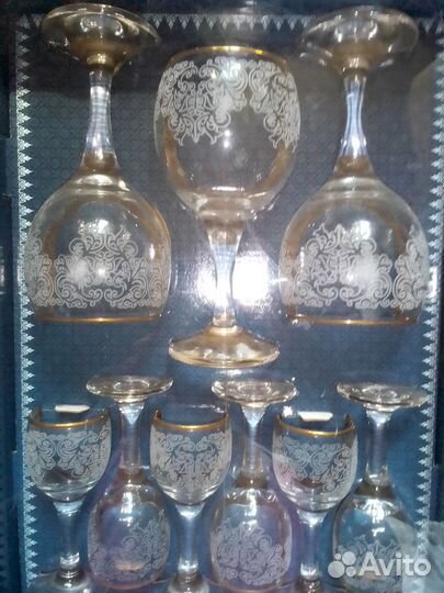 Набор подарочный бокалов фужеров Новый