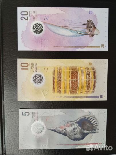 Банкноты полимерные UNC