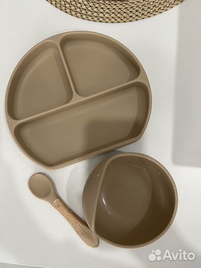 Десткая посуда силиконовая
