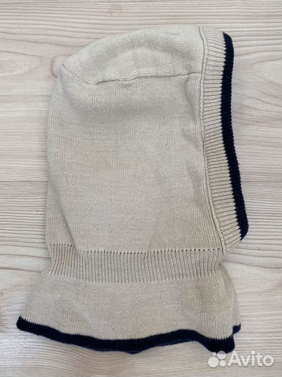 Шапка шлем на 5-7 лет зимняя двусторонняя