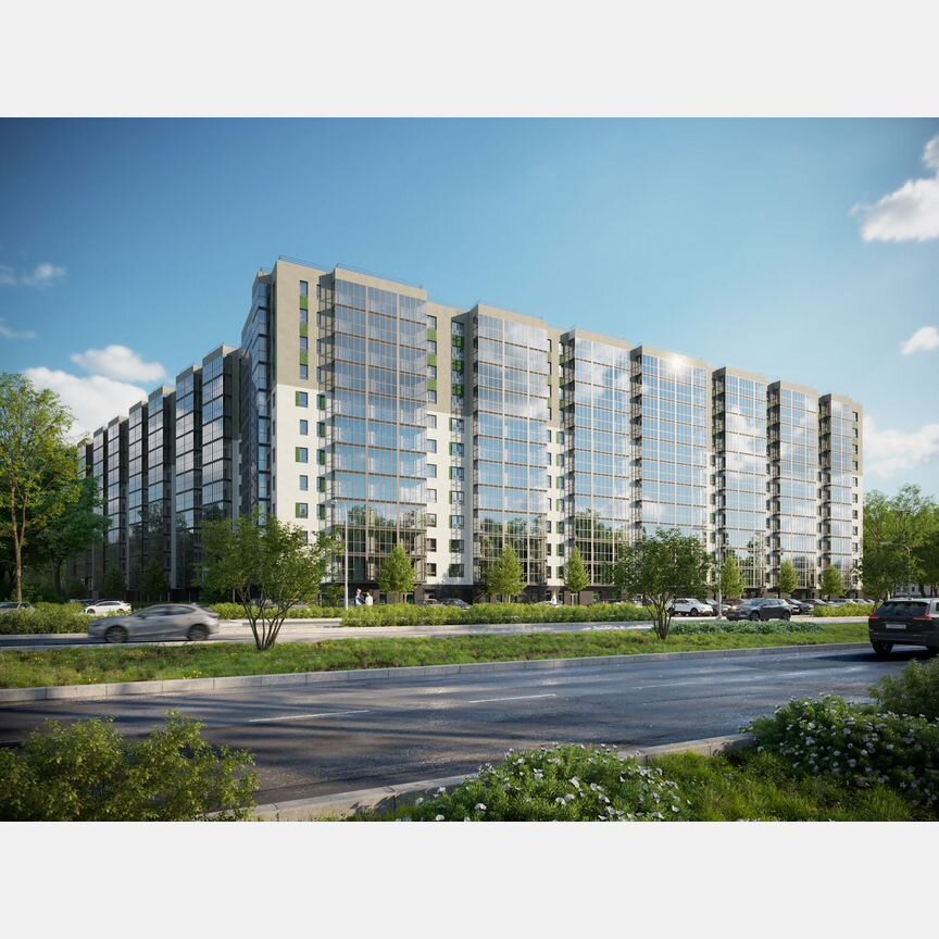 2-к. квартира, 48 м², 11/12 эт.