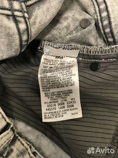 Levis Blue Skinny + ремень Levis Blue