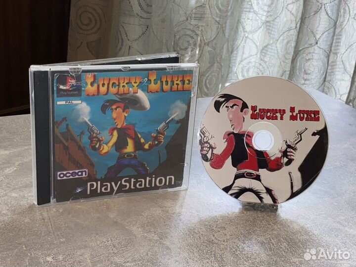 Lucky Luke Sony PS1 штамповка