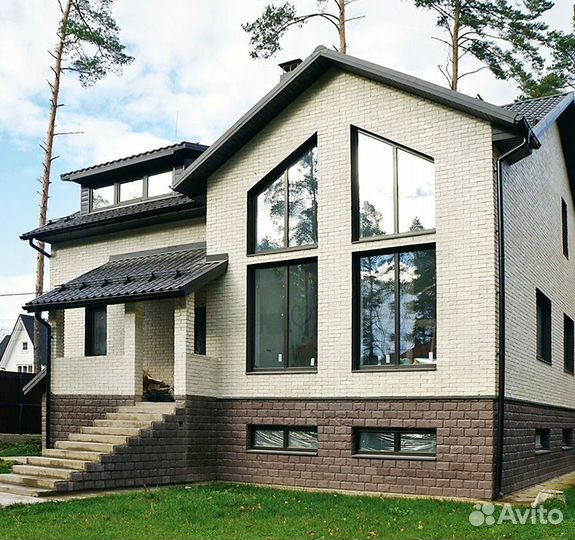 Фасадные панели / термопанели под кирпич