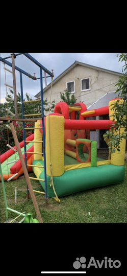 Батут надувной, игровой центр happy HOP 6 в 1